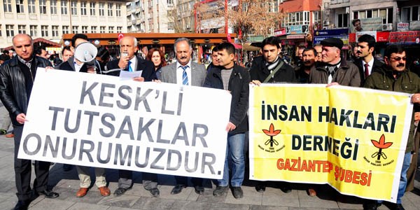 KESK, basın açıklaması yaptı