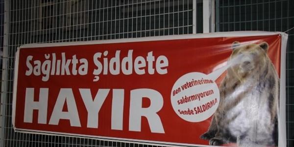 Sa�l�k��lardan �iddete 'ay�'l� tepki