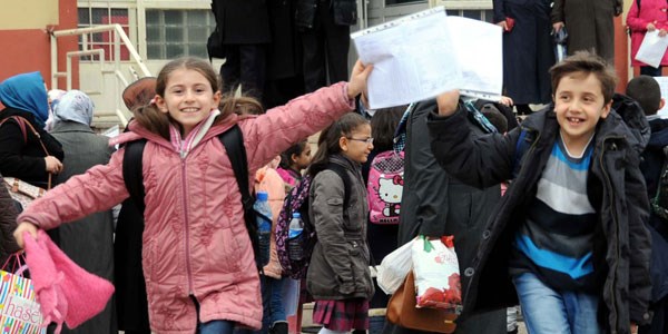 G�neydo�u'da karne heyecan�