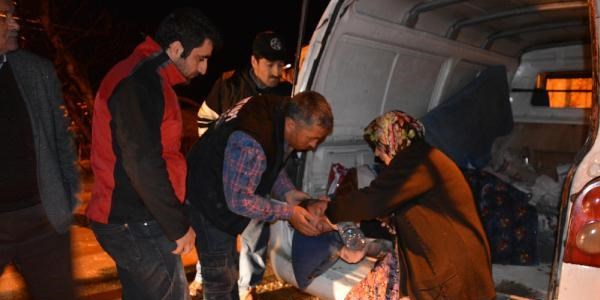 'Dayan kardeşim ambulans geliyor'