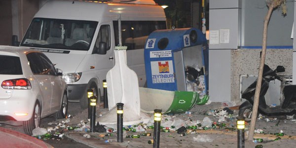 Zeytinburnu'nda eş zamanlı 2 patlama