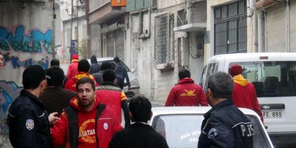 Gaziantep ve Galatasaraylılar arasında gerginlik