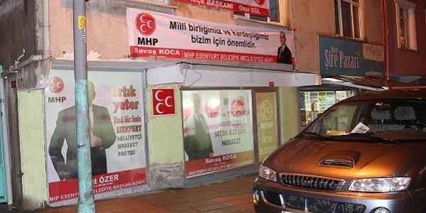 Emniyet: MHP'ye saldırı siyasi değil, asayiş olayı