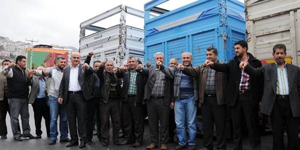 Nakliyecilerin eylemi fiyatları arttırmadı