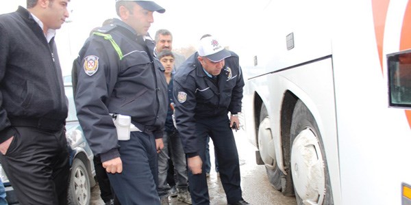 Otobüslere sıkı denetim