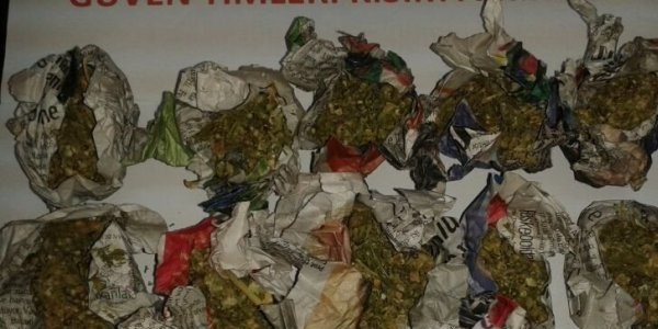 Erzurum'da 98 kilogram esrar ele geçirildi