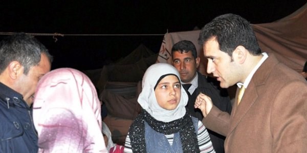 Kaymakam, �ad�r Kentte aileleri ziyaret etti