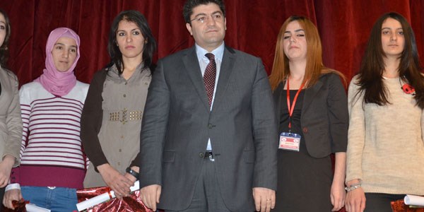 Yüksekova'da sertifika töreni