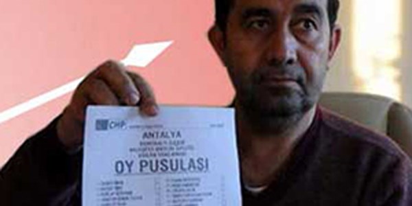 Eşinden bile oy alamadı