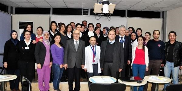 Hastane personeline bilgisayar eğitimi