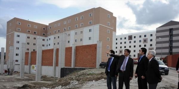 Rektör Alkan, kampustaki inşaatları izledi
