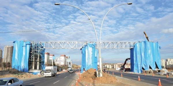 Ankara'ya yaplacak 5 kapnn maliyeti 25 milyon lira