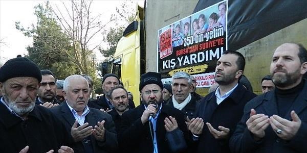 İHH Suriye'ye 72. tır'ı gönderdi