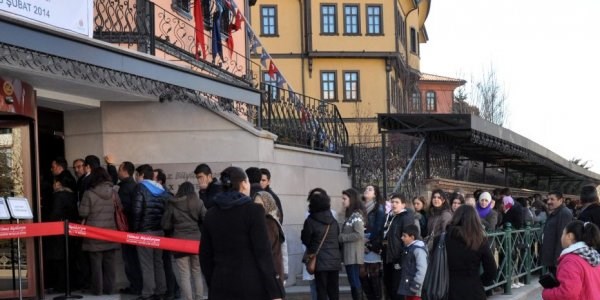 Balmumu Müzesine ziyaretçi akını