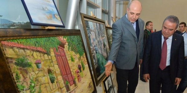 G�sed Konyaalt� Belediyesi'nde sergi a�t�