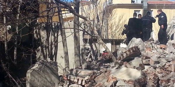 Ankara'da g���k; 1 ki�i hayat�n� kaybetti