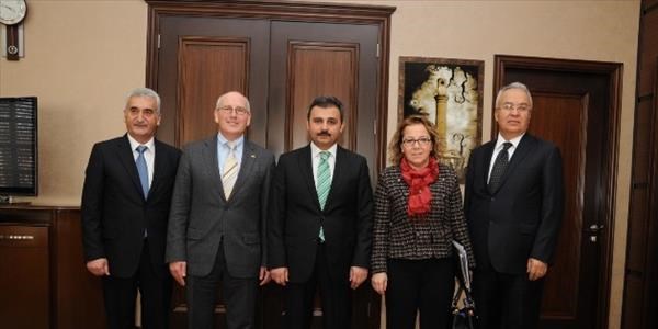 Alman M�ste�ardan Ba�kan K�lc�'ye ziyaret