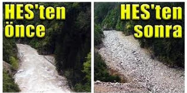 Ordu'da 17 HES projesi mahkemelik oldu