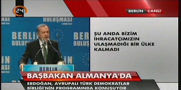 Erdoğan: Almanya'da yaşayan Türklere seslendi