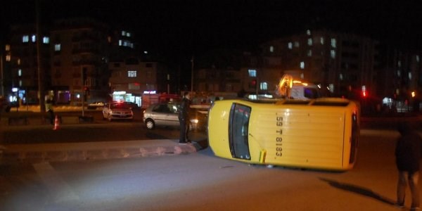 �erkezk�y'de kaza: 3 yaral�