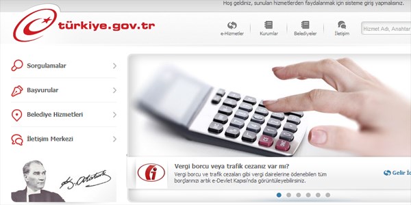 Memurlar 'e-Devlet'e 27 milyon kez giriş yaptı