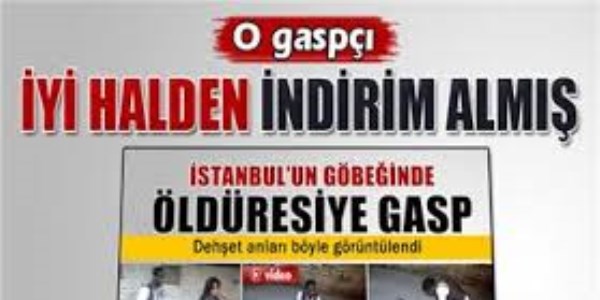 Hem�ireyi '�ld�resiye gasp'a iyi hal indirimi!/ Video
