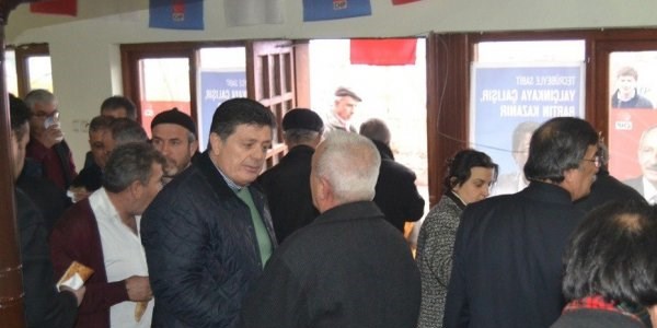 Yalçınkaya, sandık görevlileri eğitimini ziyaret etti