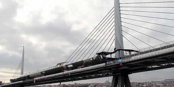 Haliç Metro köprüsü 15 Şubat'ta açılıyor/ Video