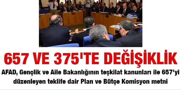 3 kuruma dair teşkilat kanunlarında değişiklik