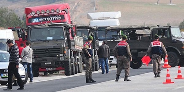 TIR'larla ilgili haberlere yay�n yasa��