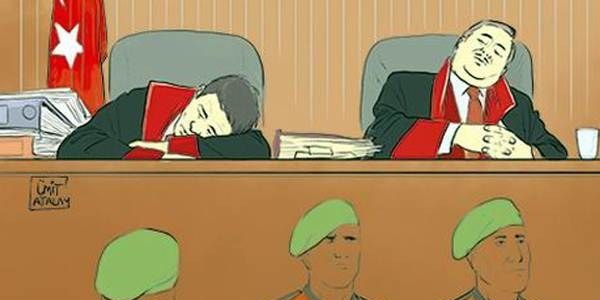 'Uyuyan hakim'den çekilme dilekçesi