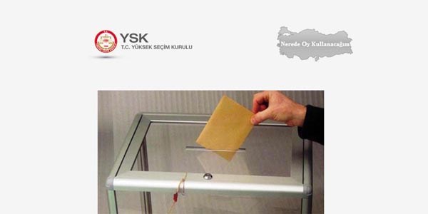 Hangi sandıkta oy kullanacaksın - Tıkla öğren
