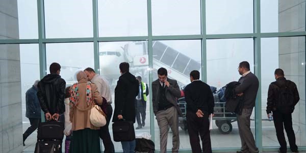 Sabiha Gökçen Havalimanı'nda tüm seferler iptal!/ Video