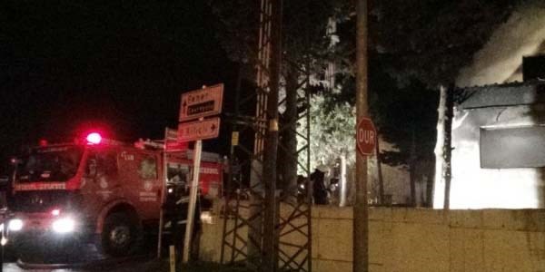 ��renci yurdunda yang�n