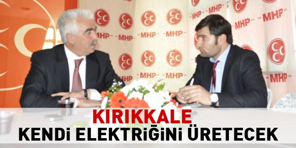 Mustafa Pekdoğan: Kendi elektriğimizi üreteceğiz