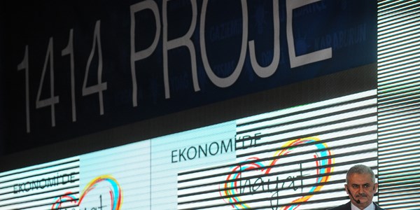 Binali Yıldırım 1414 proje açıkladı!