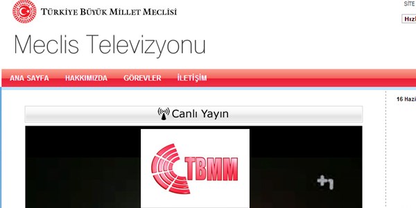 RTK'n 4 yesinden Meclis TV aklamas