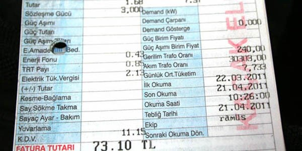 Elektrik faturasının yüzde 9.2'si kaçaktan