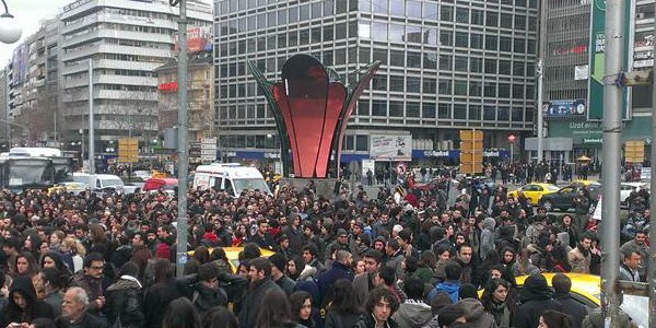 Ankara ve �stanbul'da polis m�dahalesi!/ Video