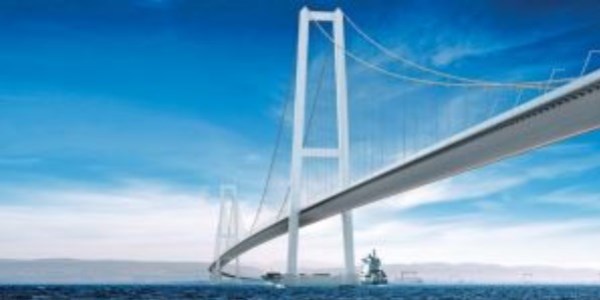 Dünyanın en büyük dördüncü asma köprüsü