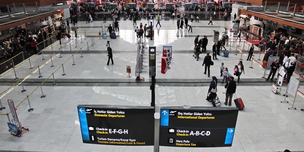 stanbul havalimanlar yolcu artnda Avrupa birincisi