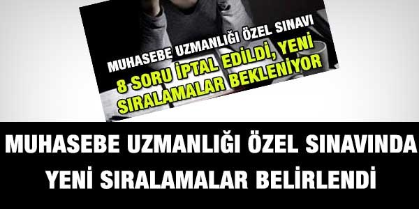 Mahkeme 3 soruyu iptal etti, 110 kişi başarılı sayıldı