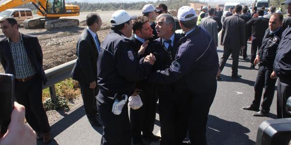 Trafik polisi görevi başında şehit oldu/ Video