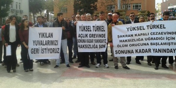 Memur hatası iddiası açlık grevi başlattı