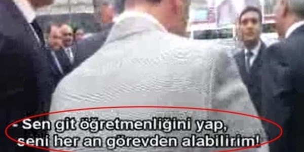Sarıgül'ün ekibinden okul müdürüne hakaret ve tehdit!/Video