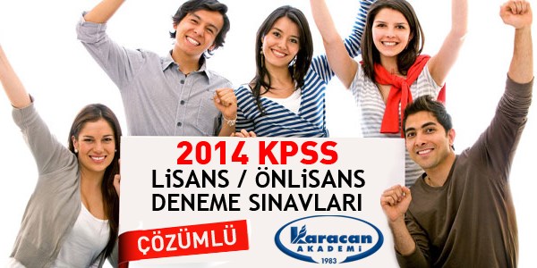Önlisans, lisans deneme sınavının cevapları