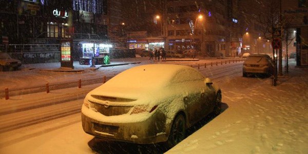 Dou'da kar etkili oluyor