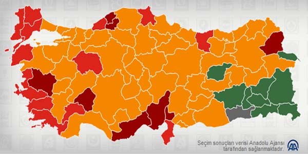 AK Parti 5 ili tm ileleriyle birlikte ald