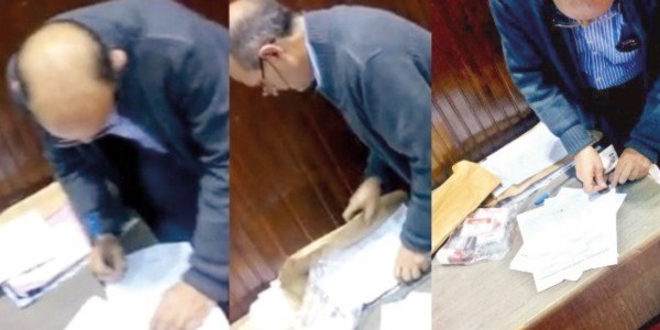 İzmir'deki seçim hilesi kameralara takıldı/ Video
