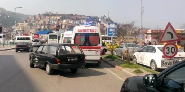 Kaza yapan ambulans şoförü alkollü çıktı!